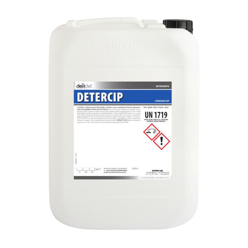 agroalimentare pulizia di impianti e superfici detergente alcalino liquido Detercip Devidet
